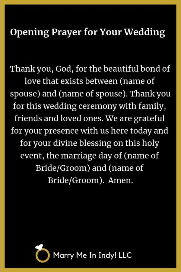A Unique Spiritual Ceremony: Worship for Wedding